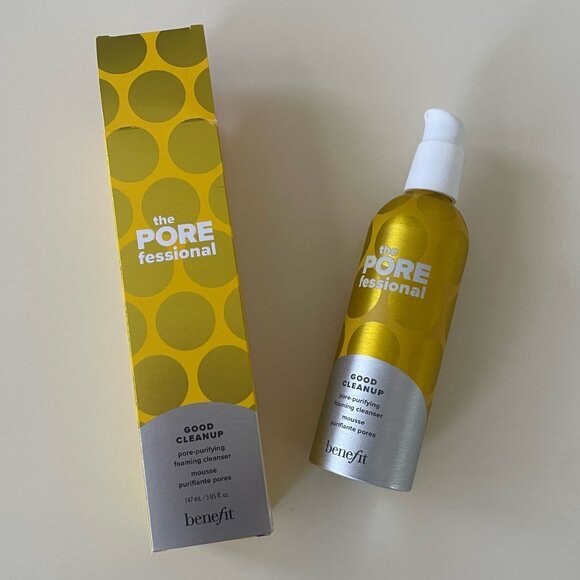 Benefit Cosmetics The POREfessional Good Cleanup Foaming Cleanser 147ml New - Picture 2 of 7